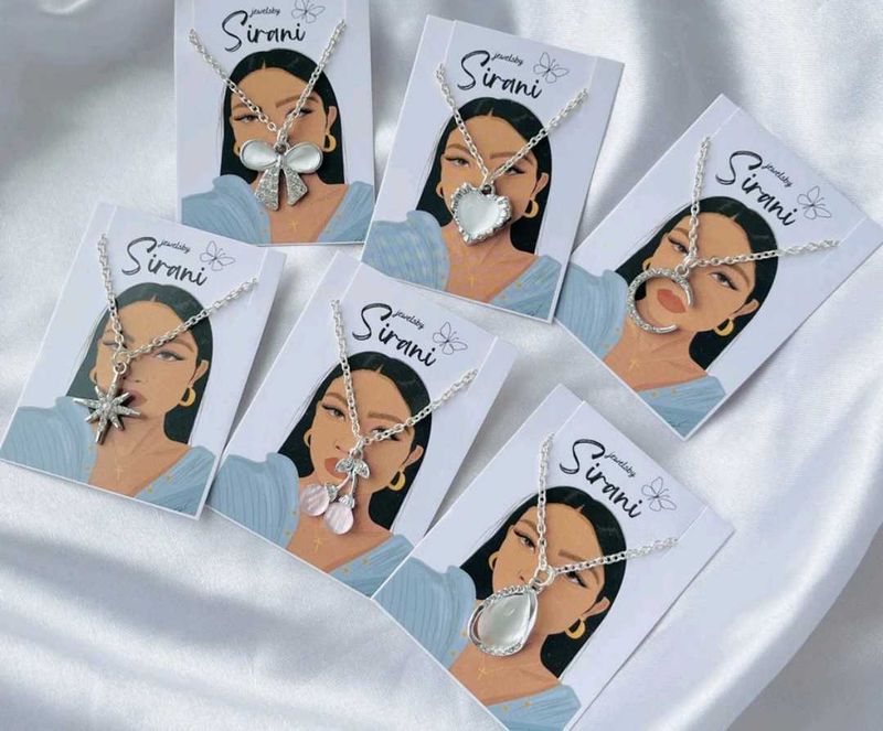 Sirani Silver Necklaces