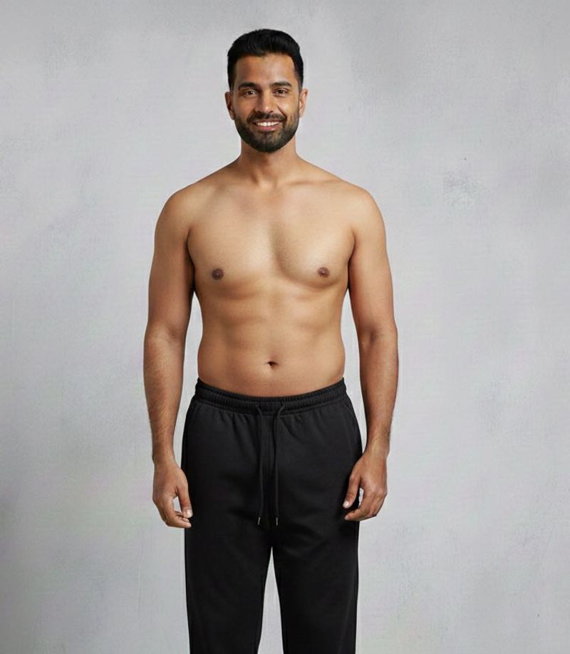 Zara Men&#39;s Black  Trouser