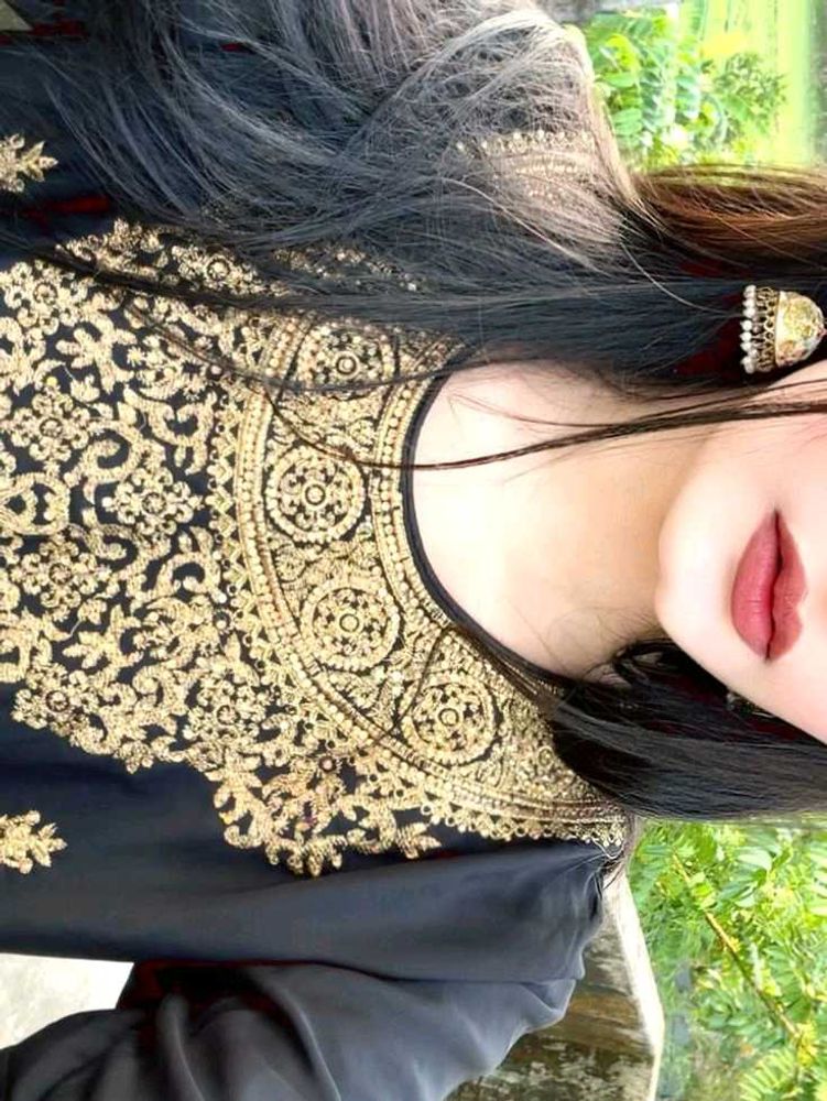 LATEST Georgette Ethnic Grown Dress