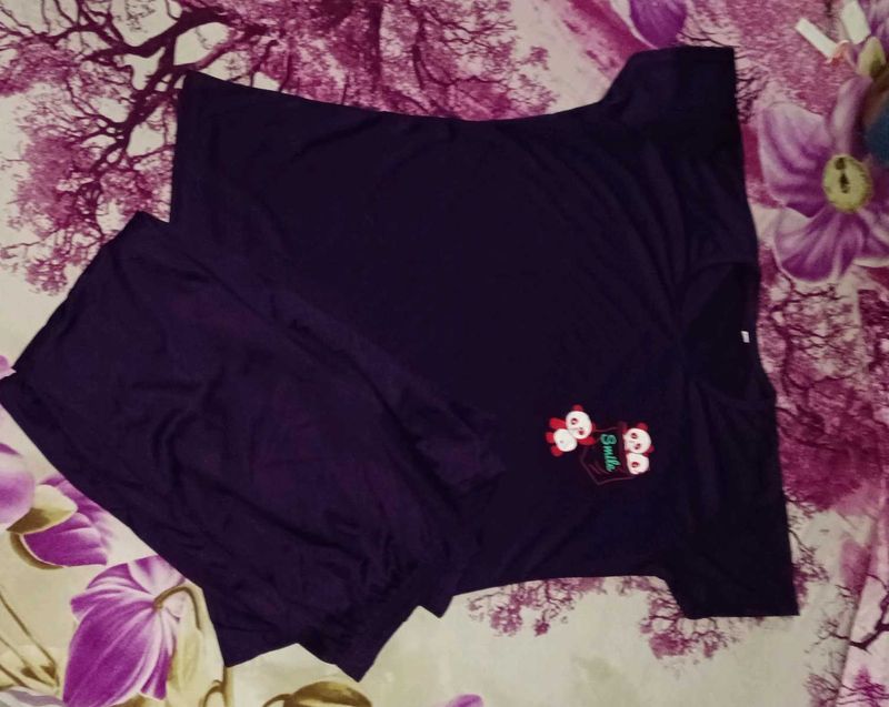 Cute Panda Pajama Set