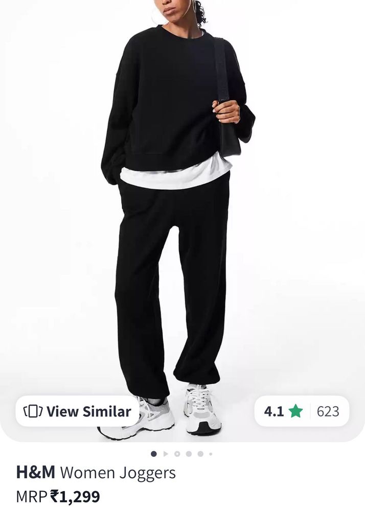 Black H&amp;M Joggers