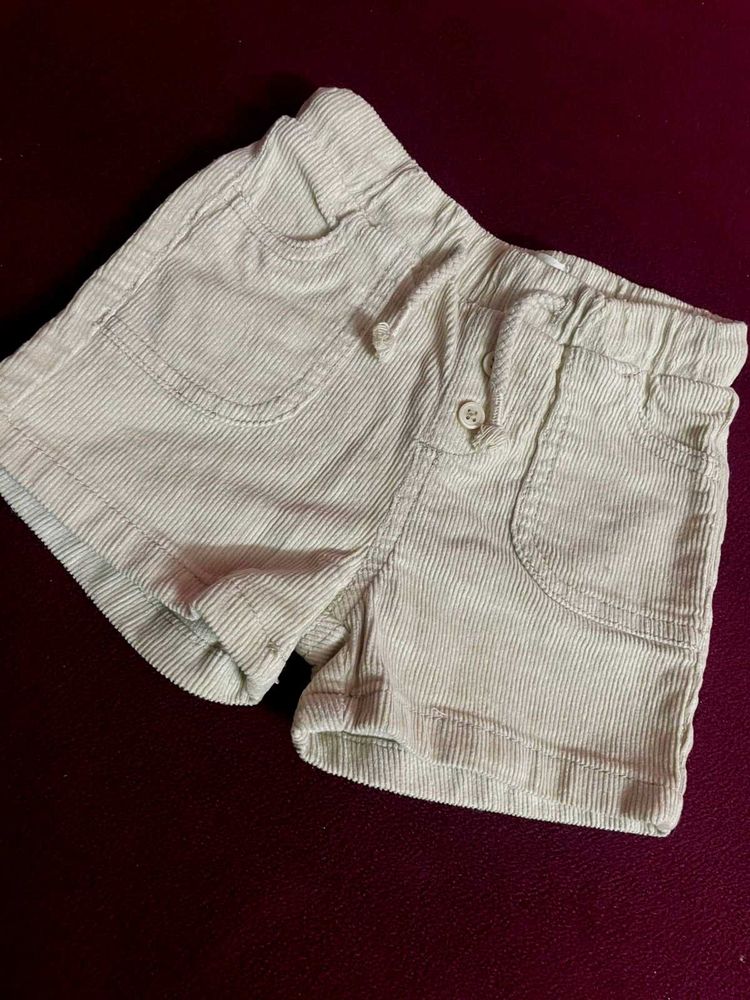 Cute Corduroy Baby Shorts