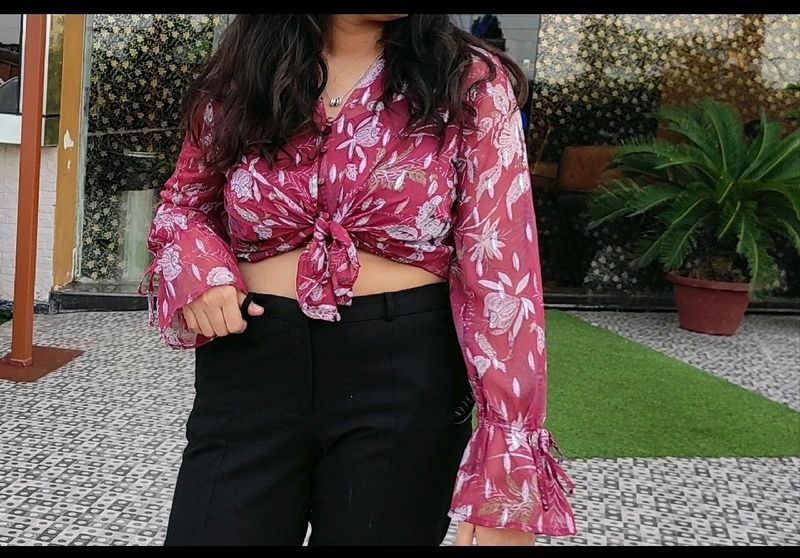 Maroon Top