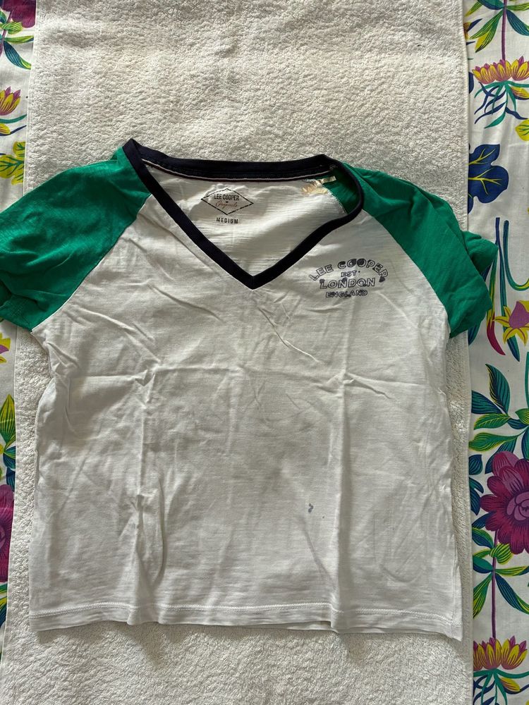 Lee Cooper Colorblock Tee
