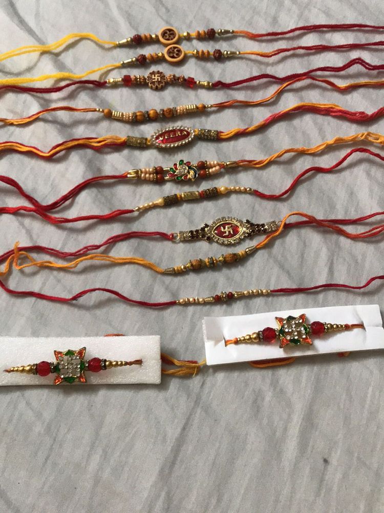 12 Rakhi Combo Sale