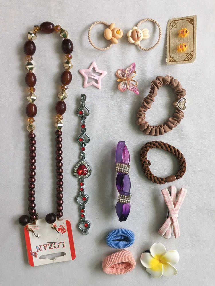 Hair Accessories &amp; Jewelry Bundle