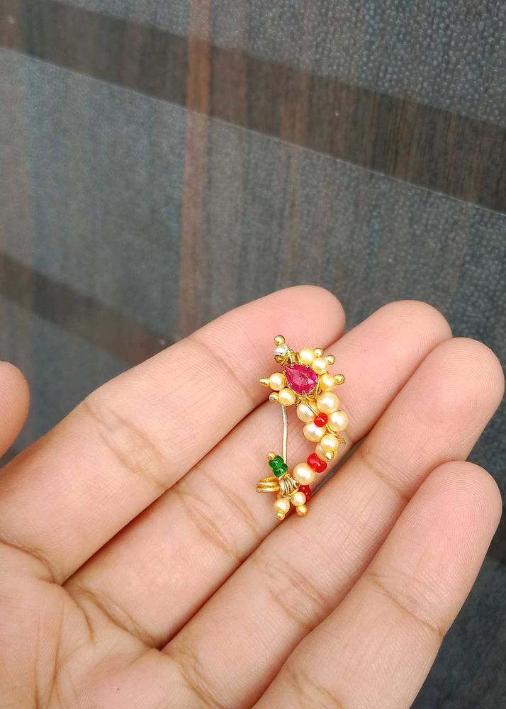 Elegant Nath Nose Ring