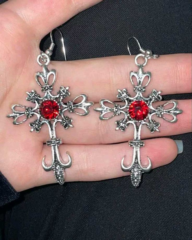Cross Earrings