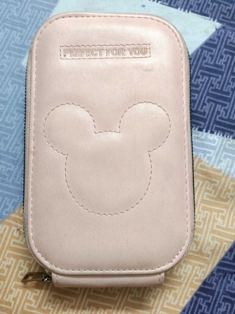 Cute Peach colour Pouch