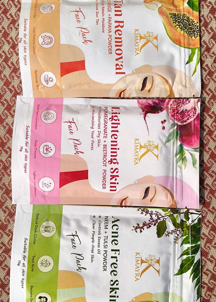 Kimayra Face Pack Set