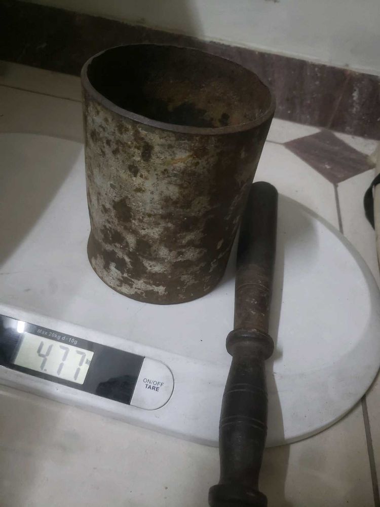 Vintage Mortar And Pestle Traditional