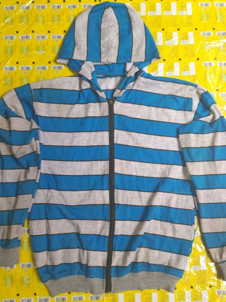 Striped Hoodie or sweater for boys.