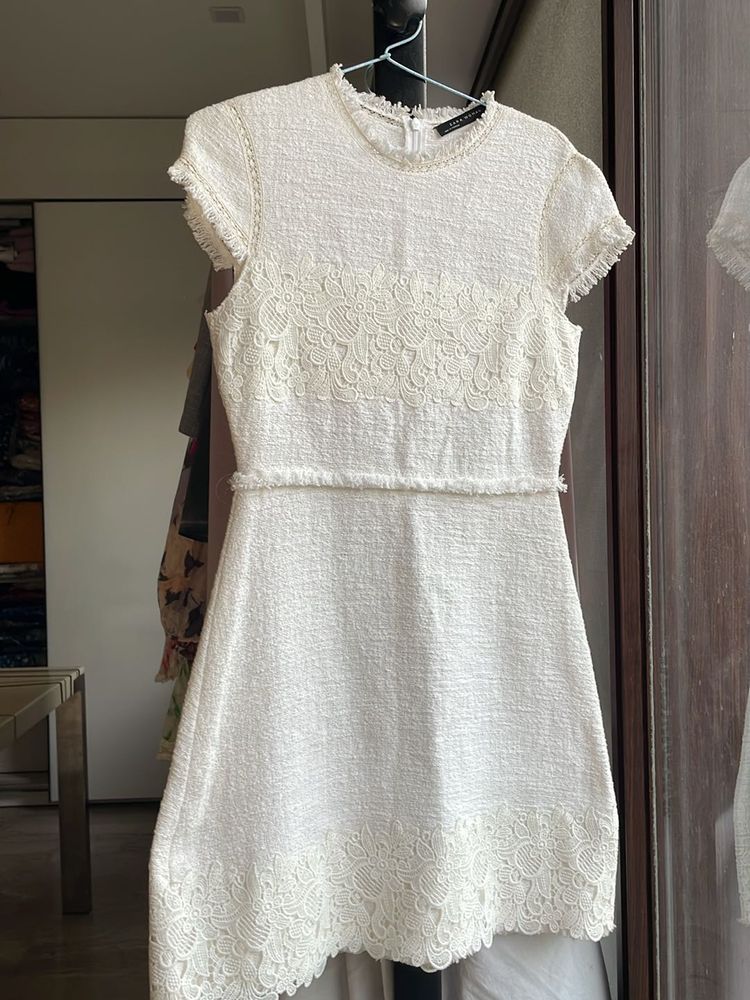 Beautiful Zara White Dress