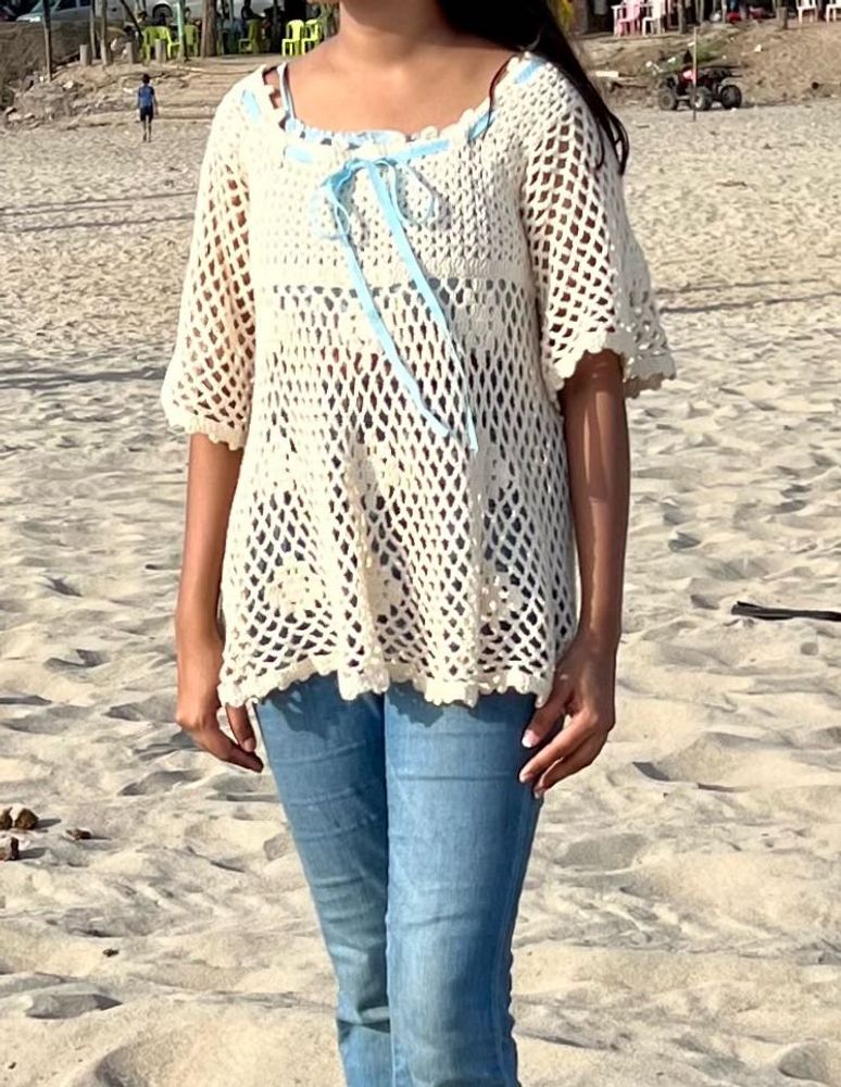 Crochet Beach Cover-Up