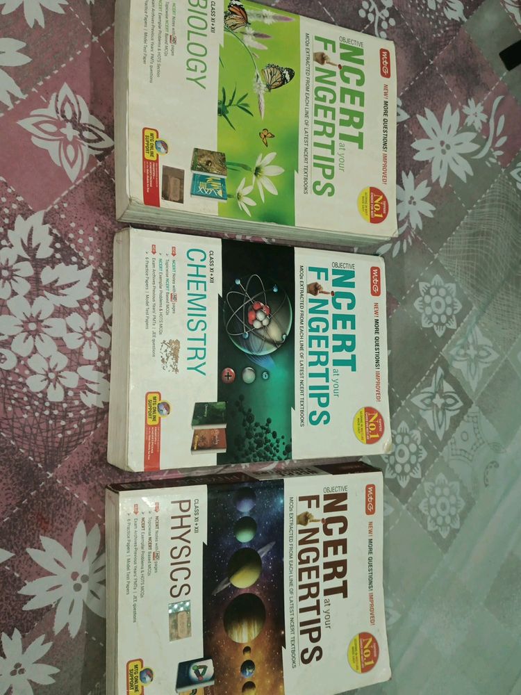 MTG Ncert Fingertips -Physics, Chemistry And Biology