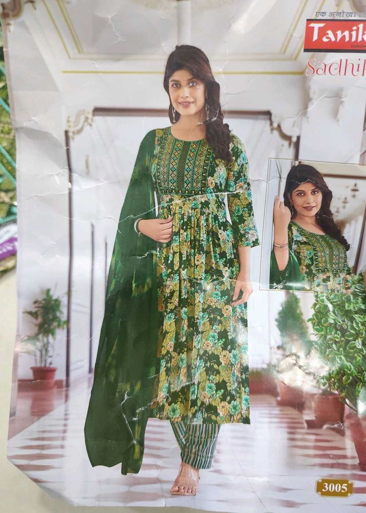 Floral Print Kurta Set -Xxl size