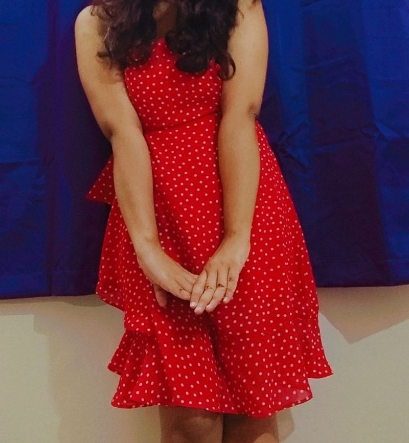 Red Polka Dot Dress