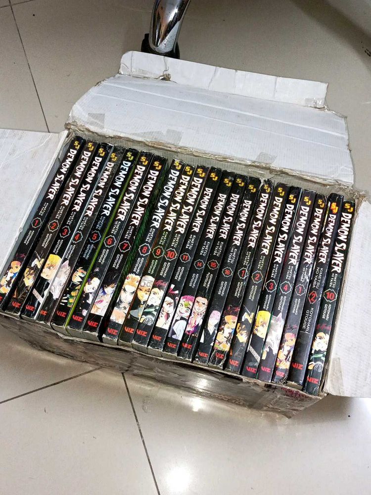 Demon Slayer Manga Set