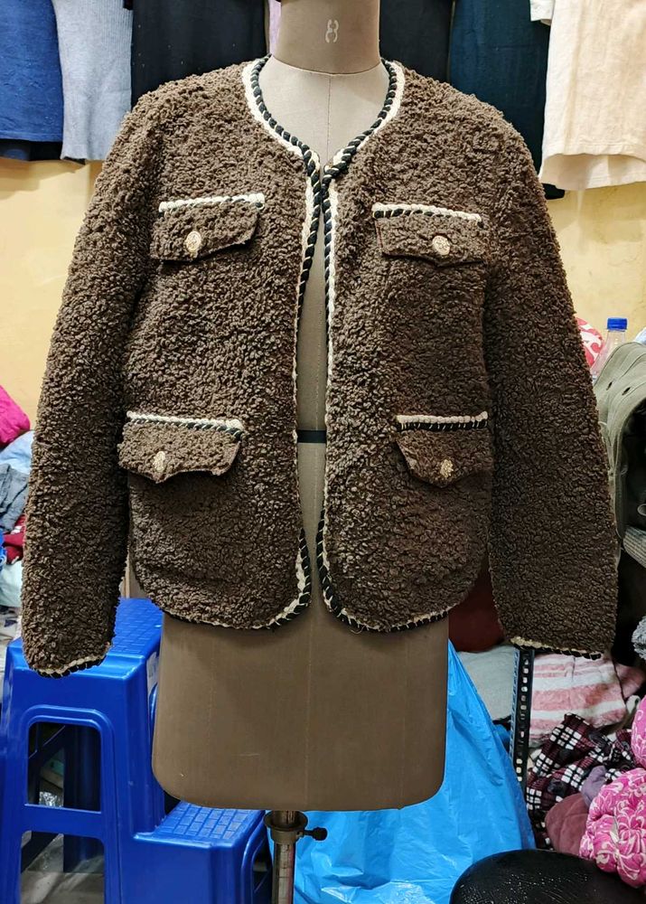 teddy imported coat🌸