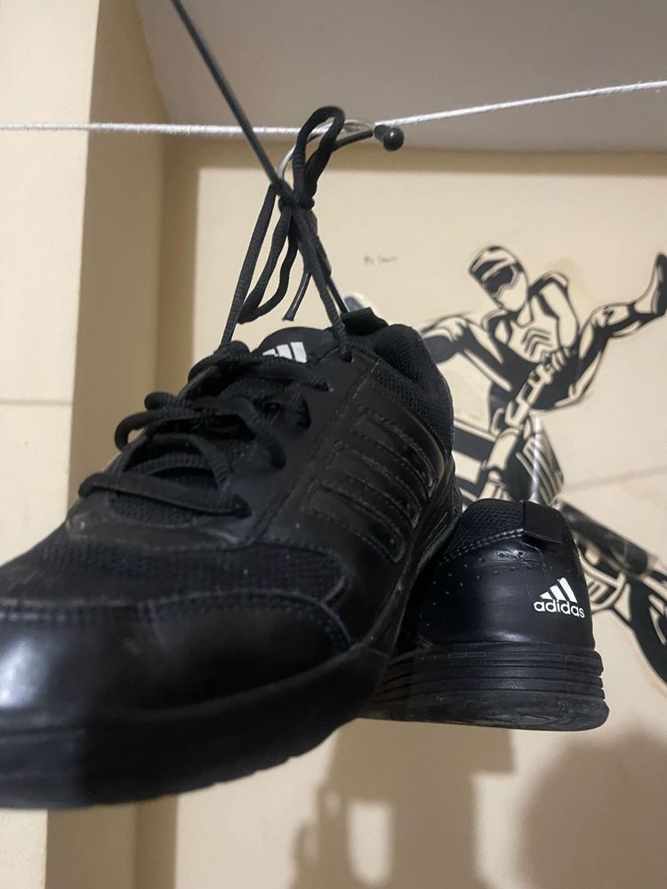 Adidas Black Running Shoes