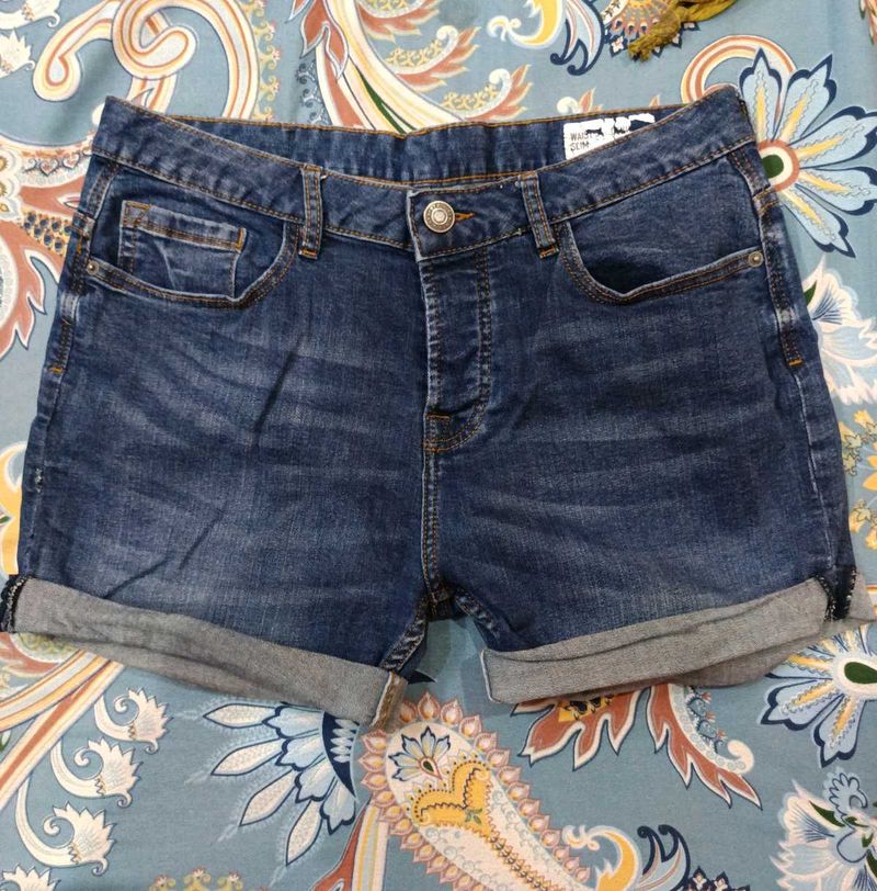 Denim Blue Shorts