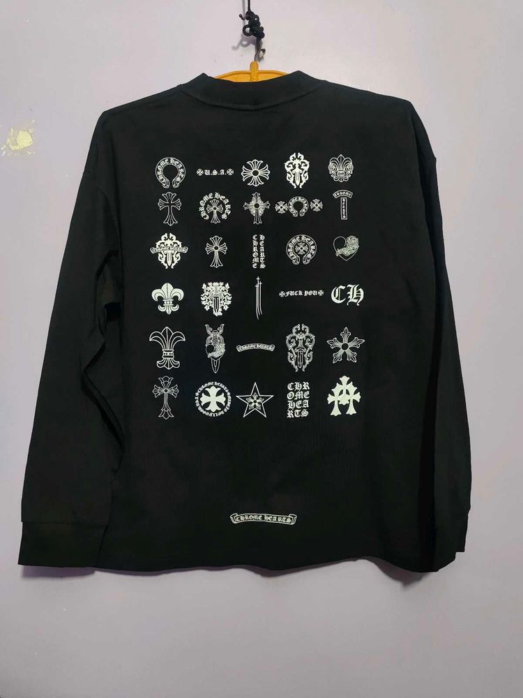 Chrome Hearts Multi Logo T-Shirt Long Sleeve
