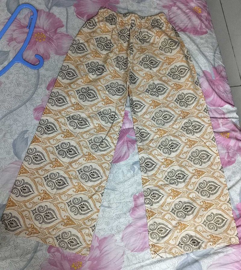 Printed Palazzo -Size M