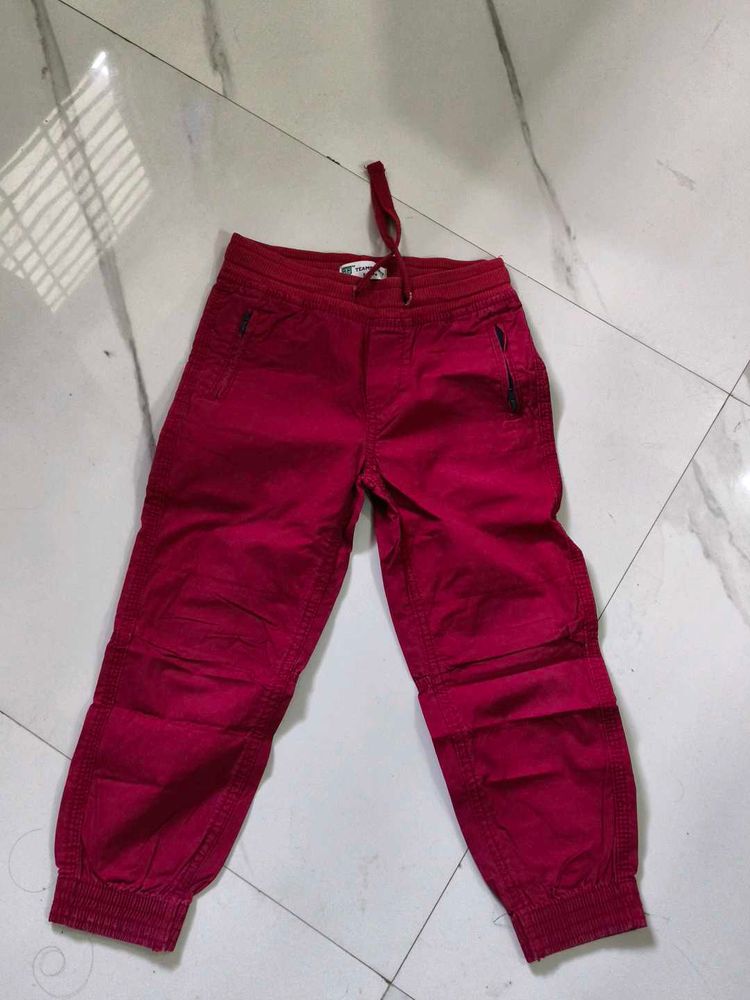 Red Boys&#39; Joggers