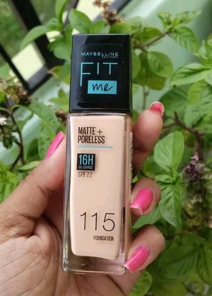 Maybelline N Mamaearth Foundation