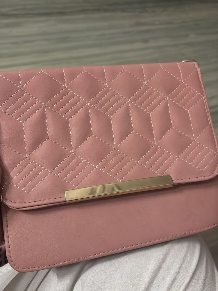 Pink Sling Bag