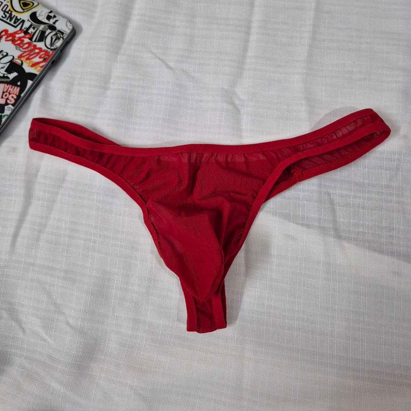 Mens Transparent Thong.