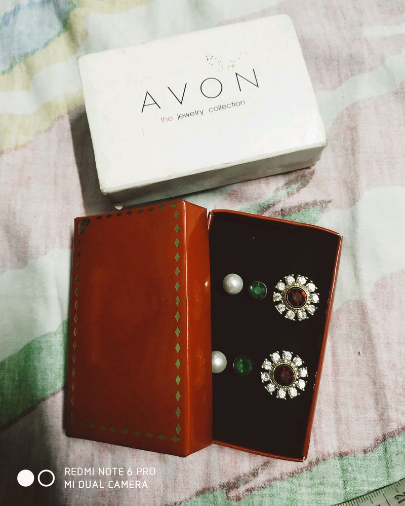 AVON Interchangeable Ear Rings