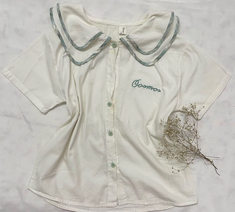 White Korean Shirt