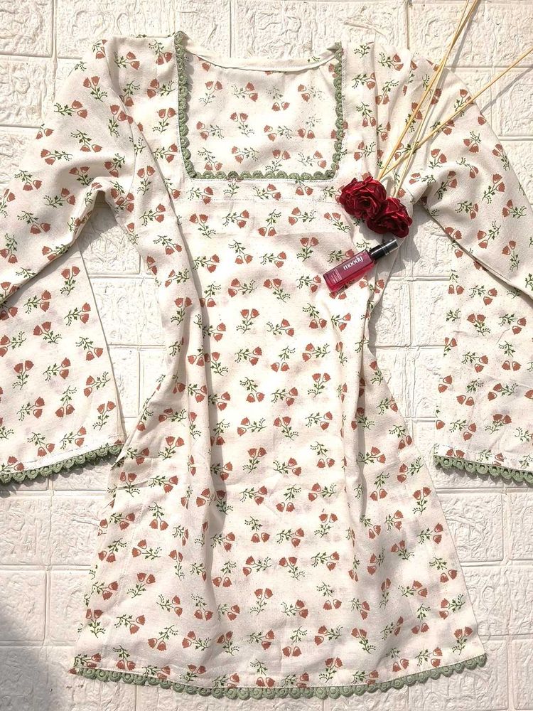 Pinteresty Print Short Kurti 🎀