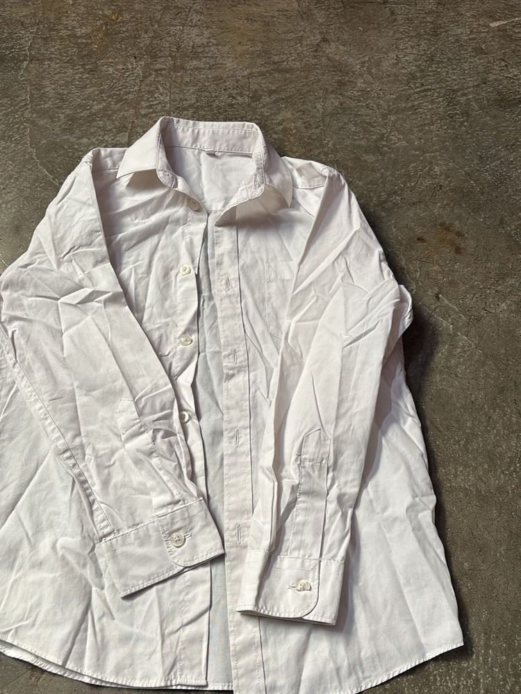 White Casual Shirt For Women