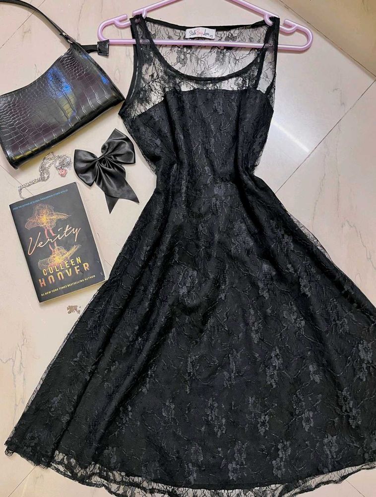 Beautiful Black Lace Dress