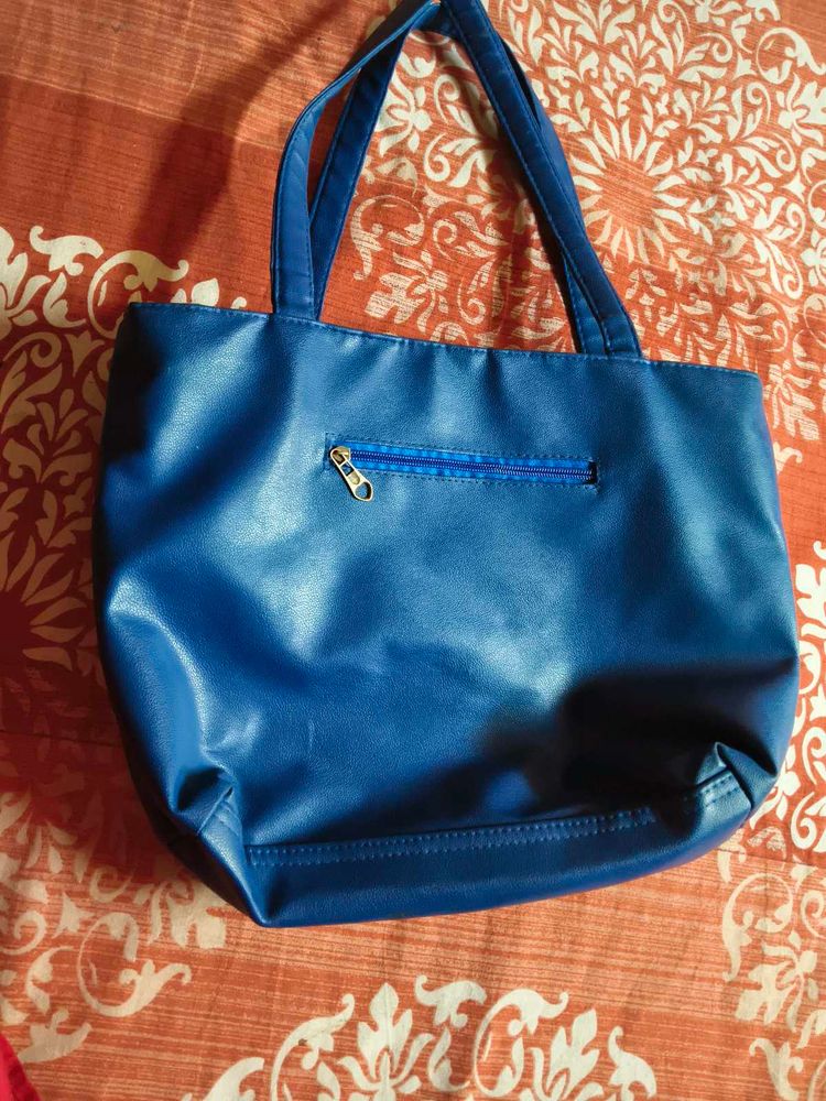 Blue Tote Bag
