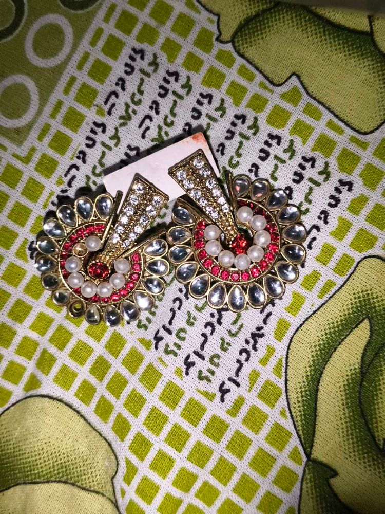 Pink Earring