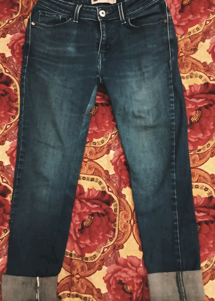 A Little Dark Blue Jeans.