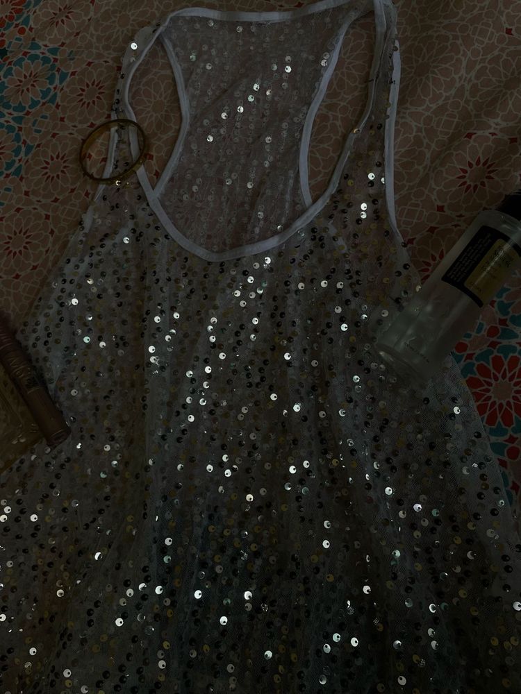 “Midnight Glimmer Sequin Tank” ✨