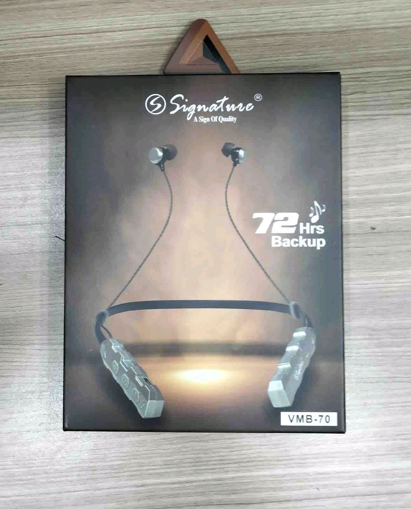 Signature VMB - 70 Wireless Neckband With Like new