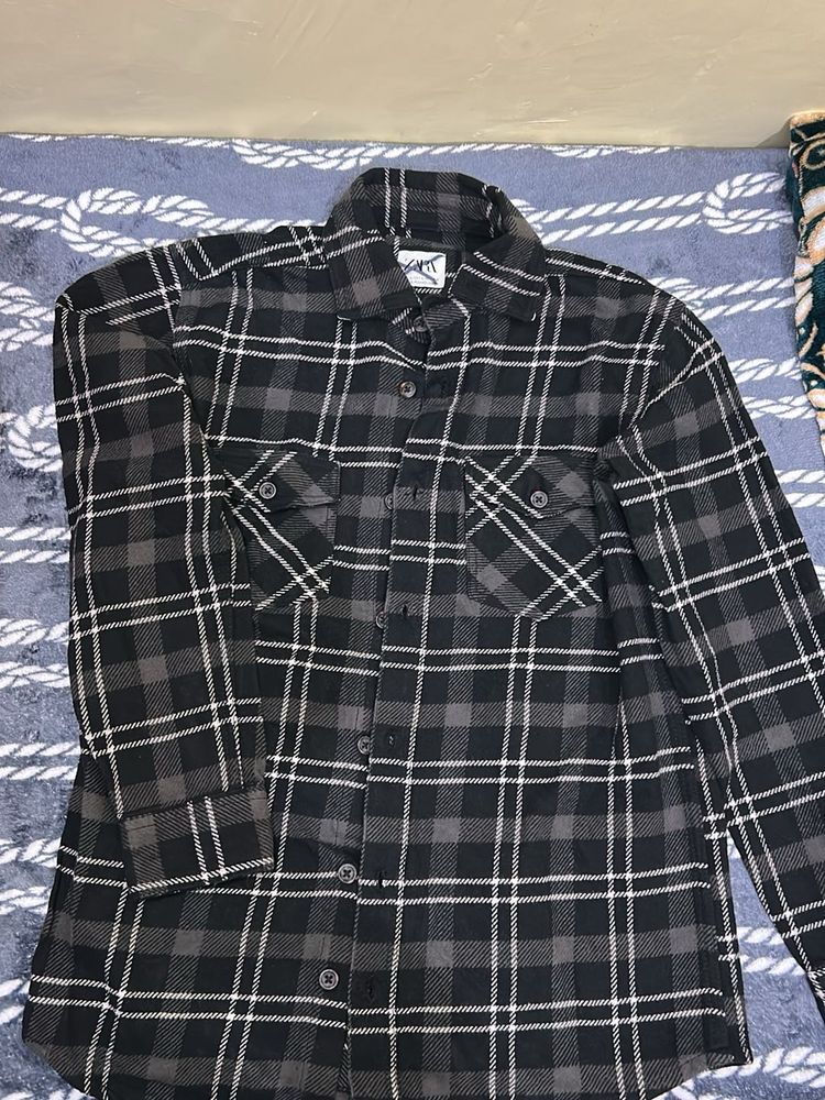 Plaid Flannel Shirt