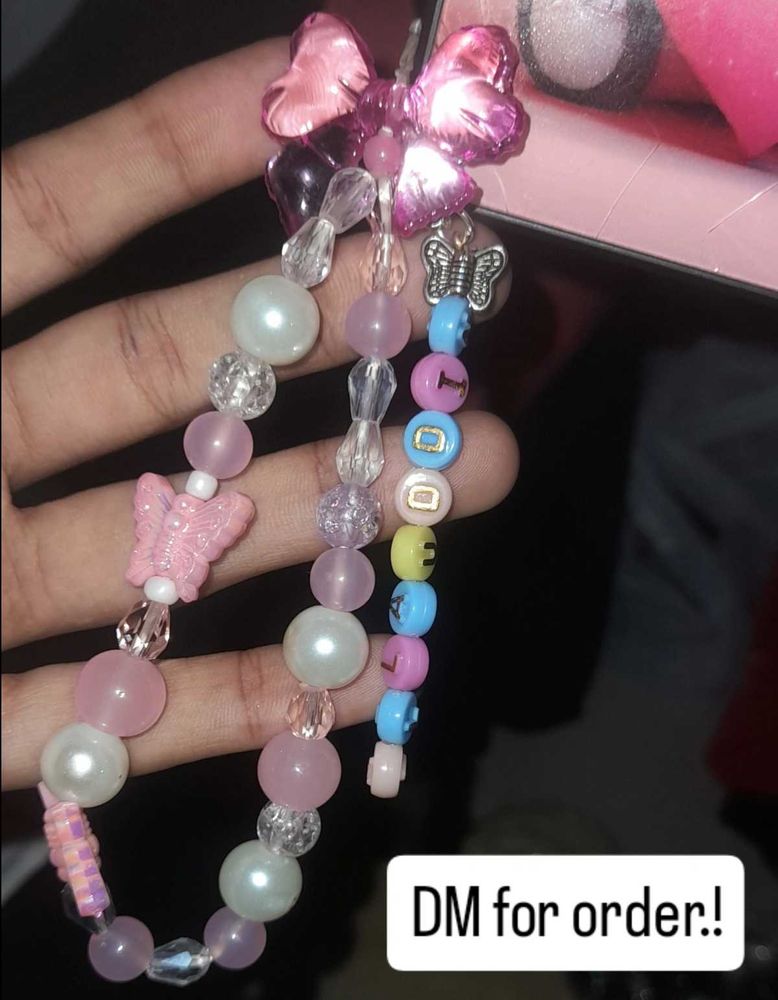 Butterfly Beaded Charm