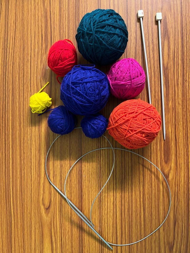 Crochet Weaving Needles &amp; Yarns