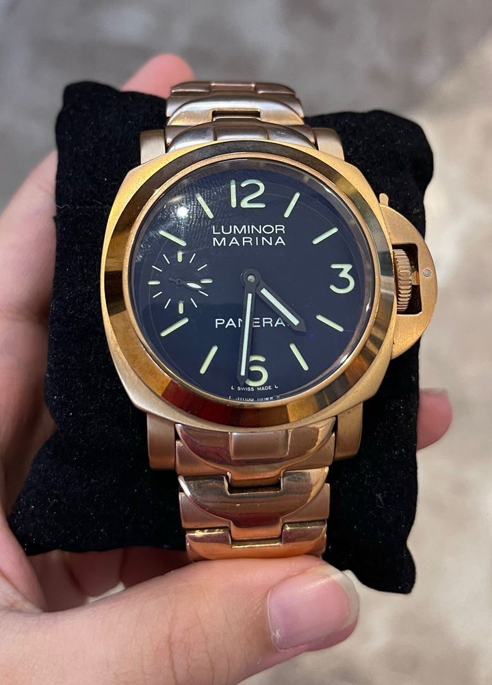 Panerai Luminor Marina Rose Gold Watch