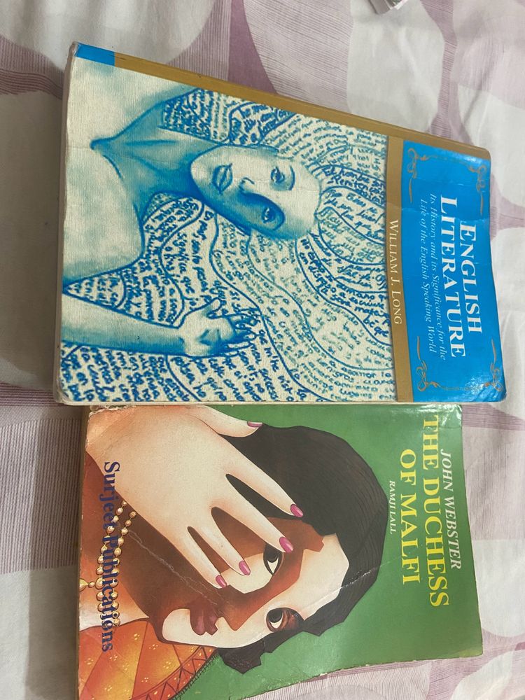 History Of English Literature &amp; The Duchess Of Malfi Self Help Book Ba(hons)English Textbooks