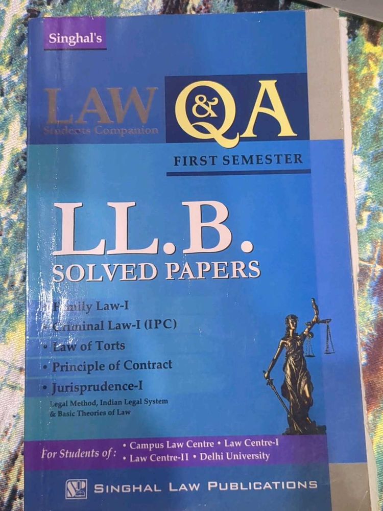 LLB Solved Papers