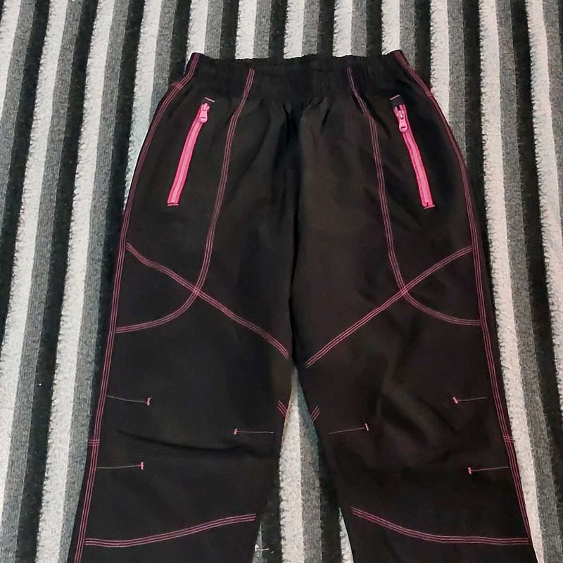 Black &amp; Pink Athletic Pants