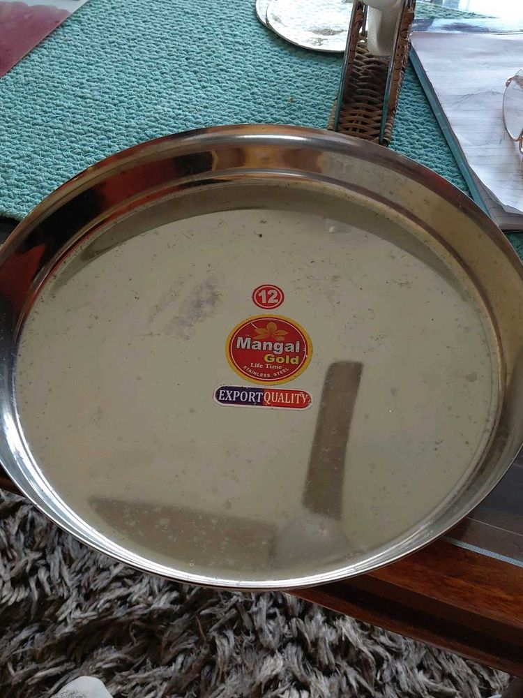 Mangal Gold Dinner Plate 2plate