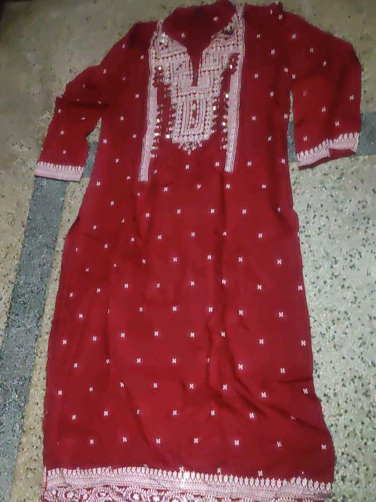 Stylish Kurti With Plazzo
